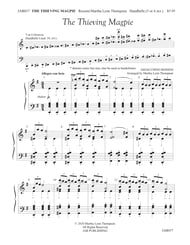 The Thieving Magpie Handbell sheet music cover Thumbnail